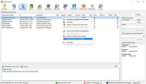 Mejores servidores eMule 2024: lista actualizada .